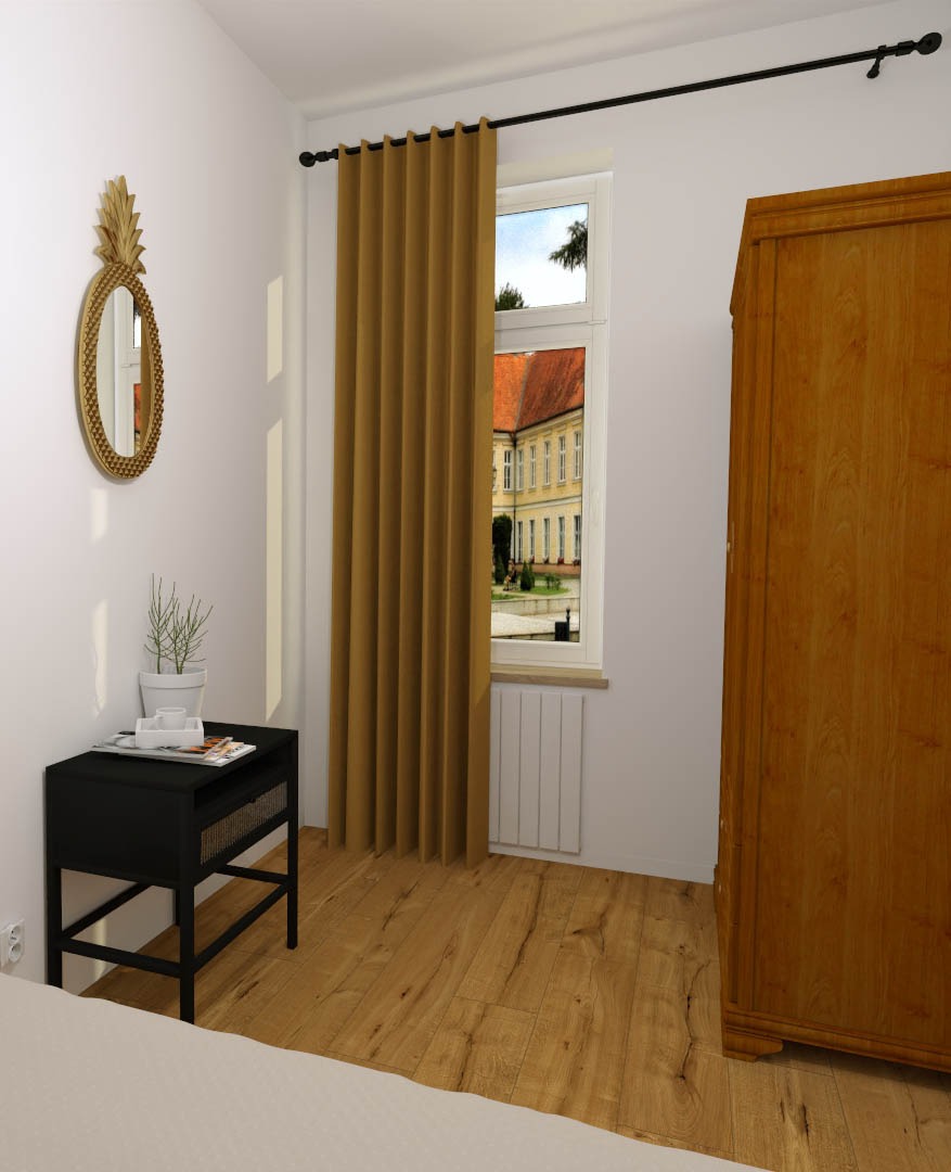 Render 11 mieszkania po podziale na dwa lokale przy ul. Menniczej